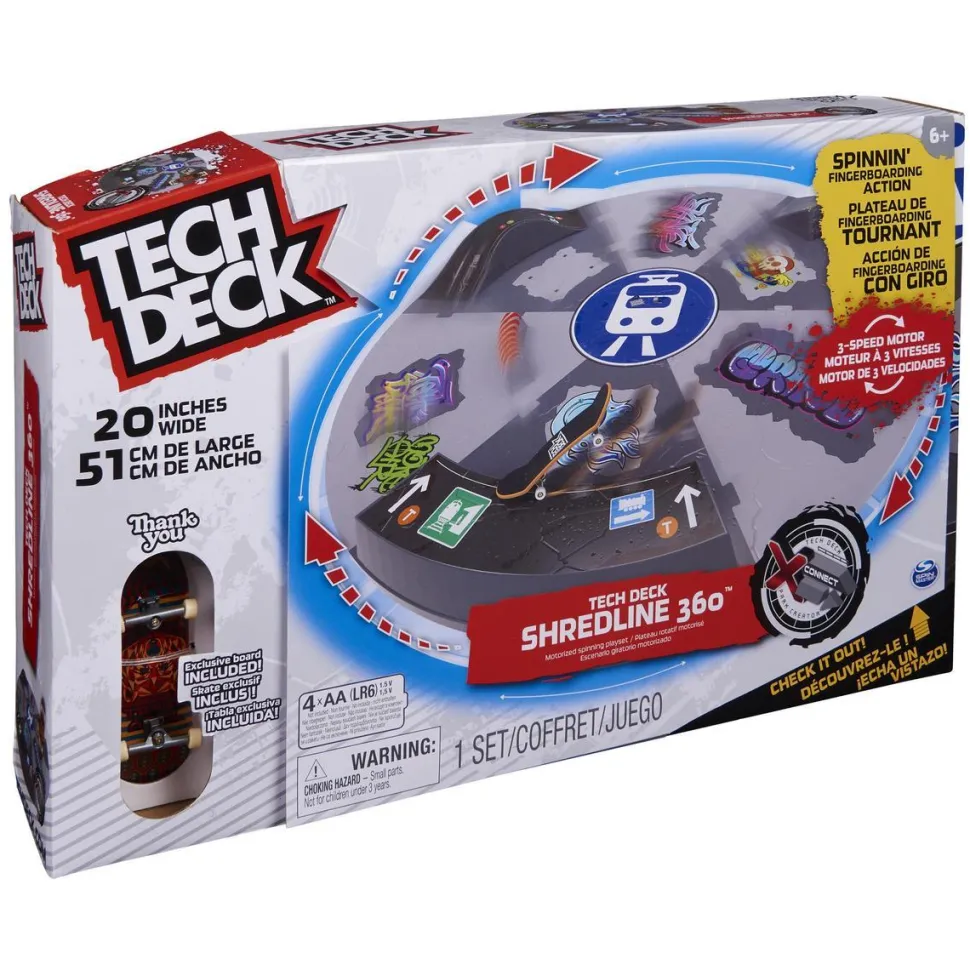 Rampe motorisée Shredline 360 Tech Deck