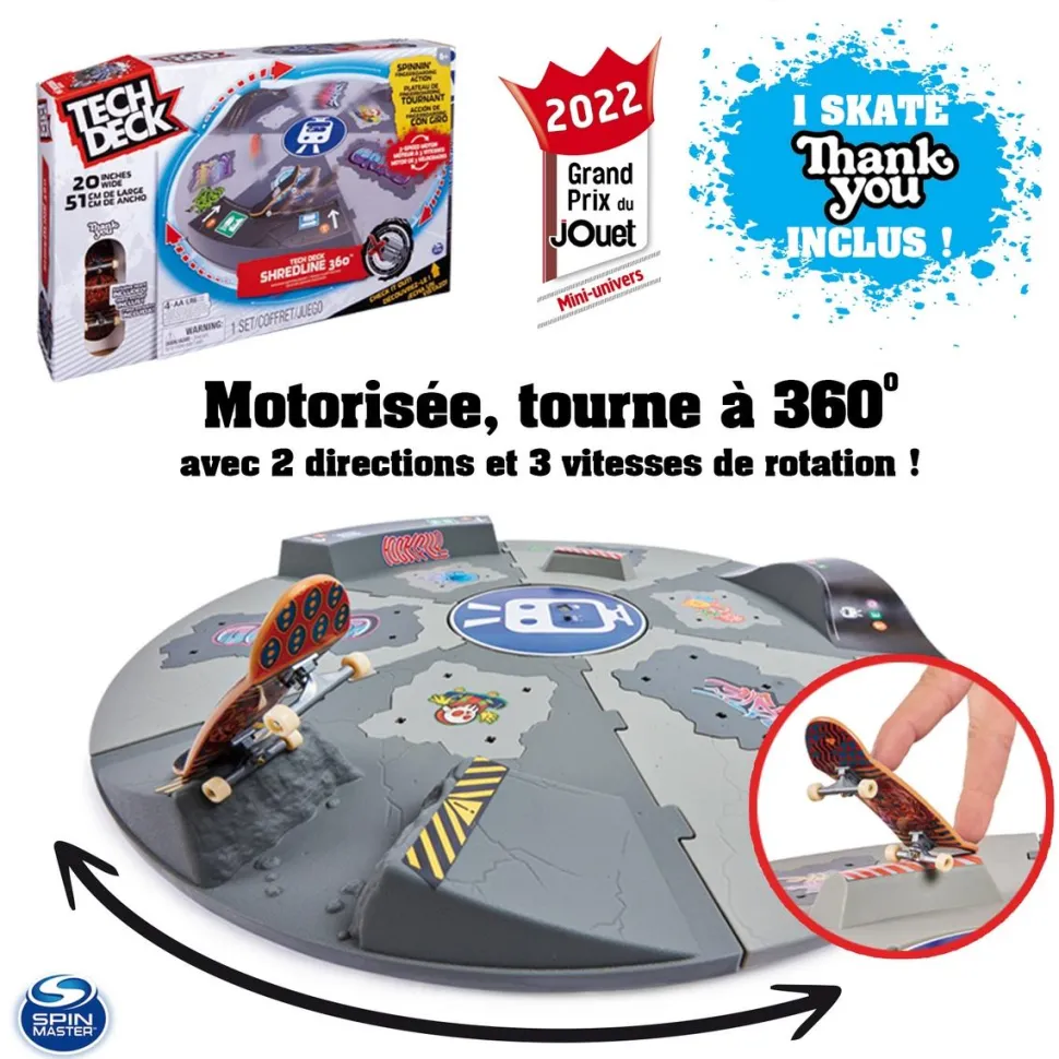 Rampe motorisée Shredline 360 Tech Deck