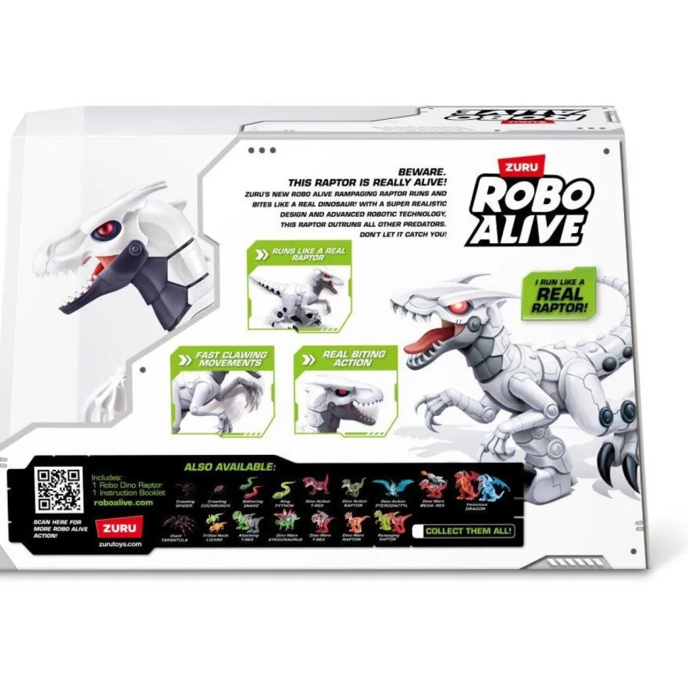 Raptor blanc Robo Alive