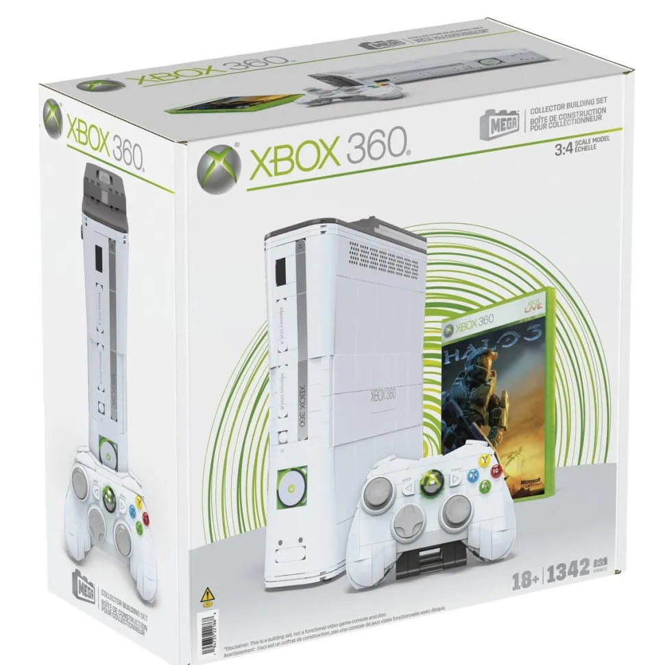 Replique à construire Microsoft XBOX 360 - MEGA