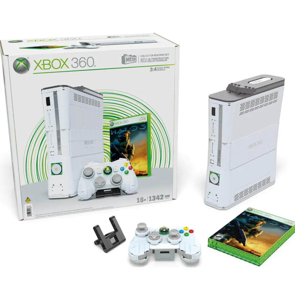 Replique à construire Microsoft XBOX 360 - MEGA