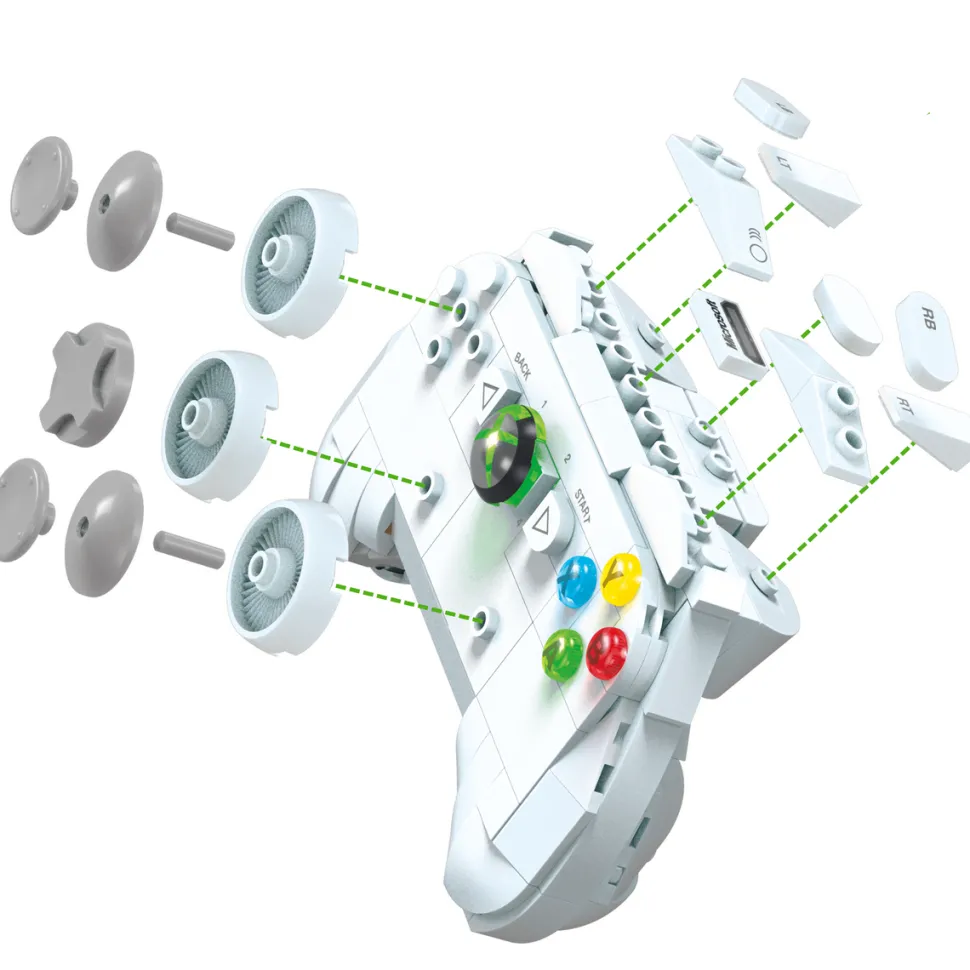Replique à construire Microsoft XBOX 360 - MEGA