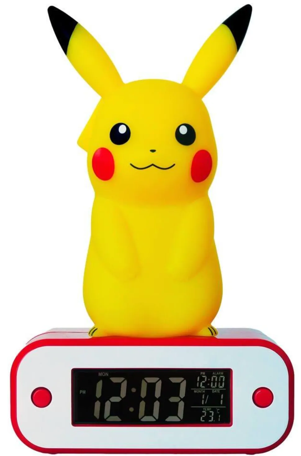 Reveil Pikachu Lumineux Teknofun