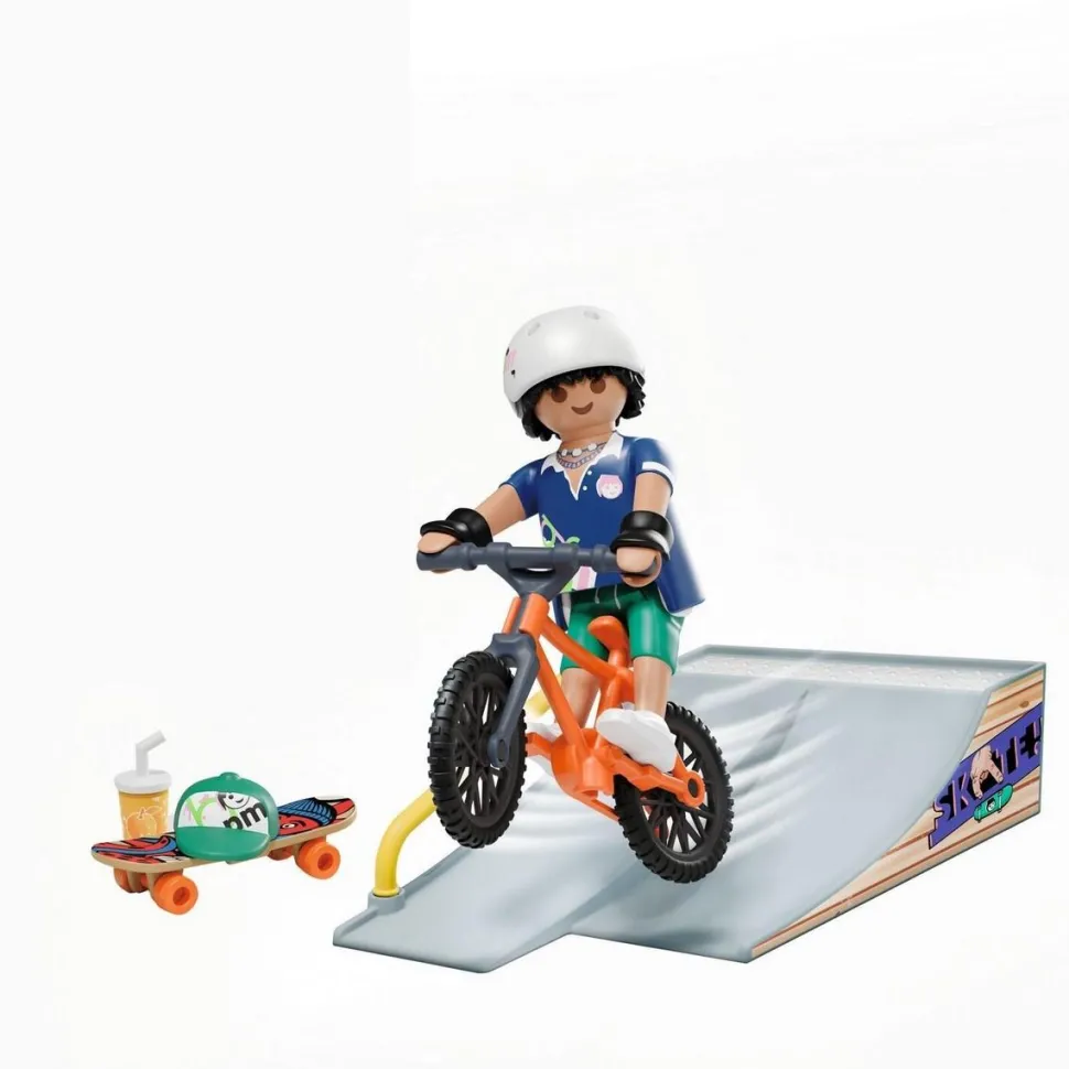 Rider avec rampe de glisse Playmobil 71798