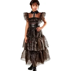 Robe de bal - déguisement Mercredi Addams 9/10 ans