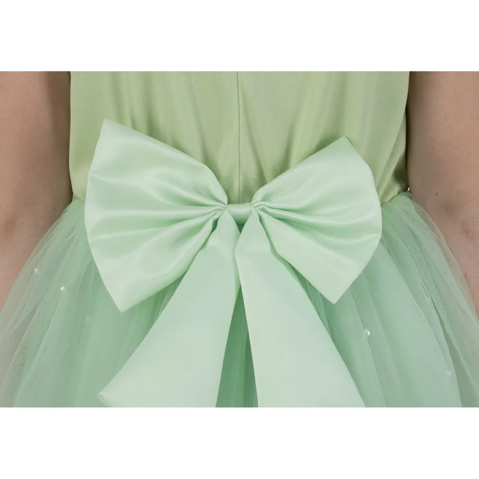 Robe Miss France verte - 140 cm 10 ans