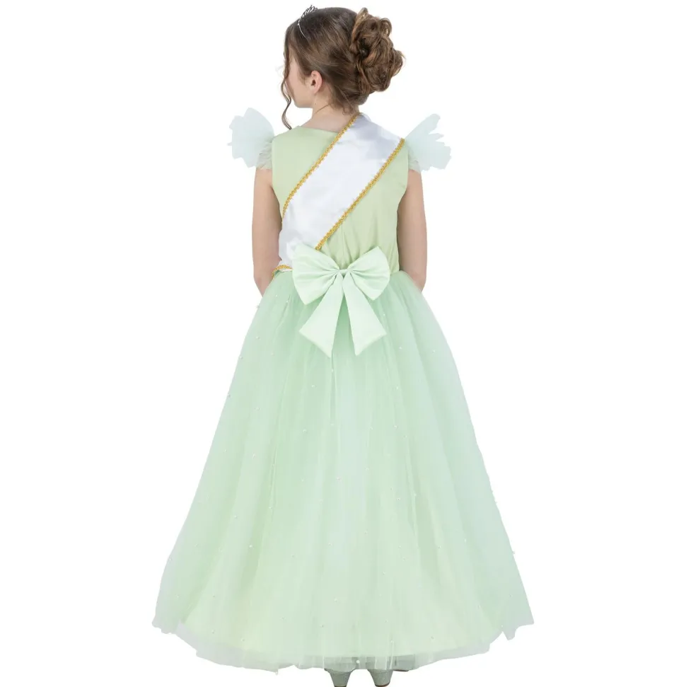Robe Miss France Verte - 116 cm 6 ans