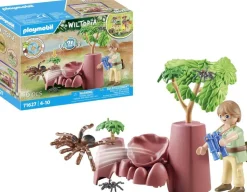 Rocher avec araignée géante Playmobil Wiltopia 71627