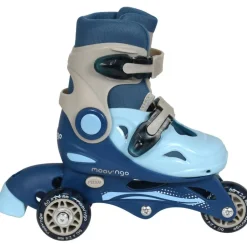 Rollers évolutifs 3 roues bleu taille 30-33