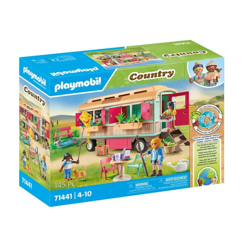 Roulotte café boutique - Playmobil Country 71441