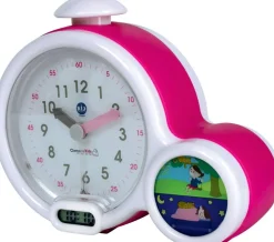 Réveil Multifonctions Kid Sleep Clock Rose, Apprentissage Facile De L'heure
