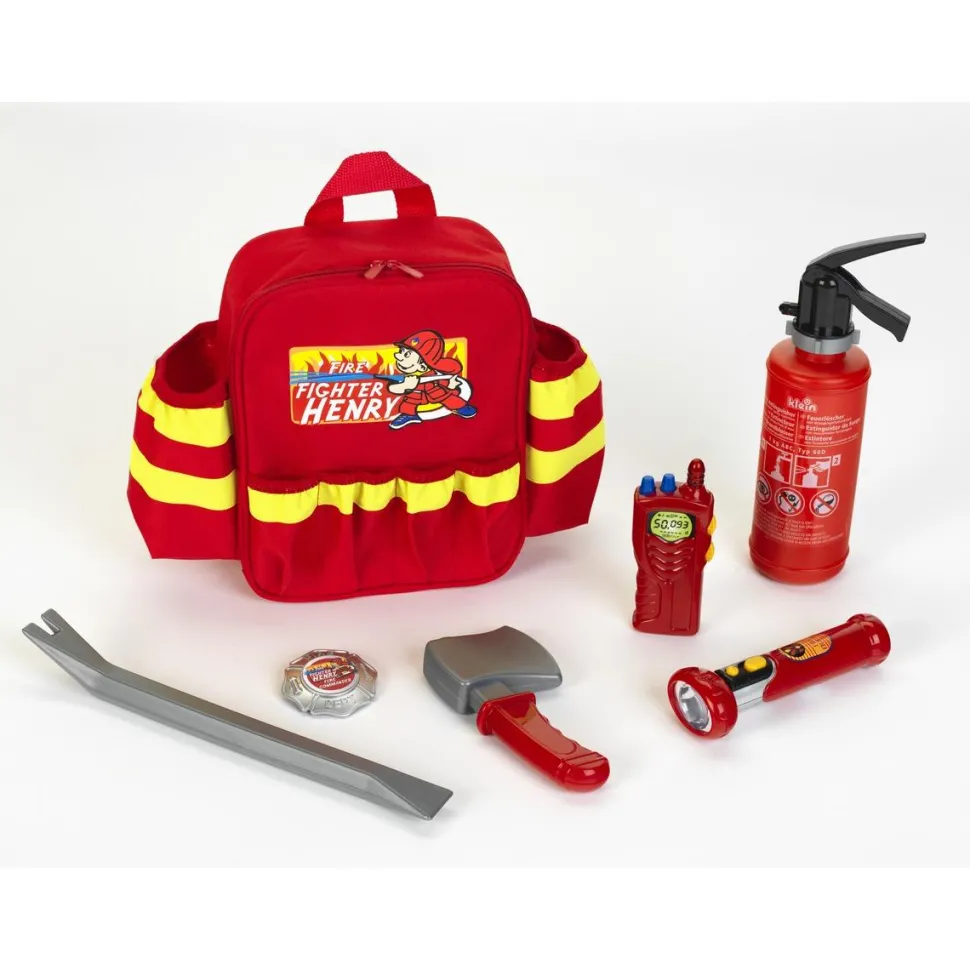 Sac à dos de pompier + accessoires