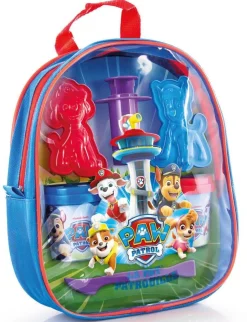 Sac À Dos Pat Patrouille Garni De Pâte À Modeler Et Accessoires