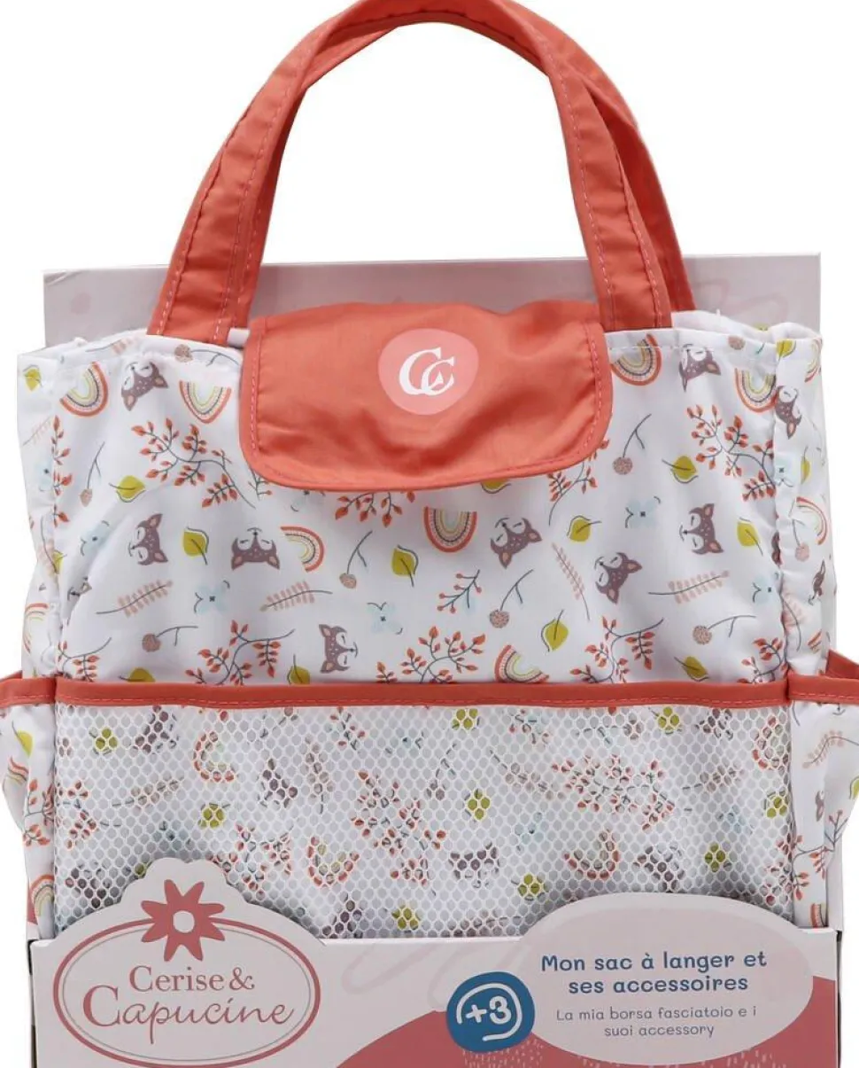 Sac À Langer Avec Accessoires - Cerise & Capucine