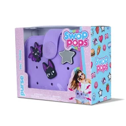 Sac à main Minipop à customiser Swop pops violet
