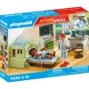 Scanner médical avec patiente Playmobil Action Heroes 71618