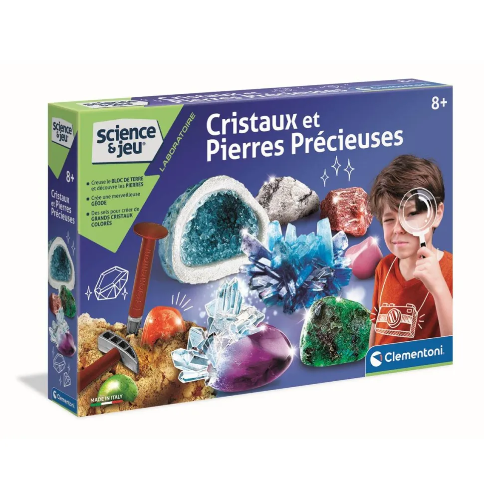 Sciences & jeu : Cristaux et pierres précieuses