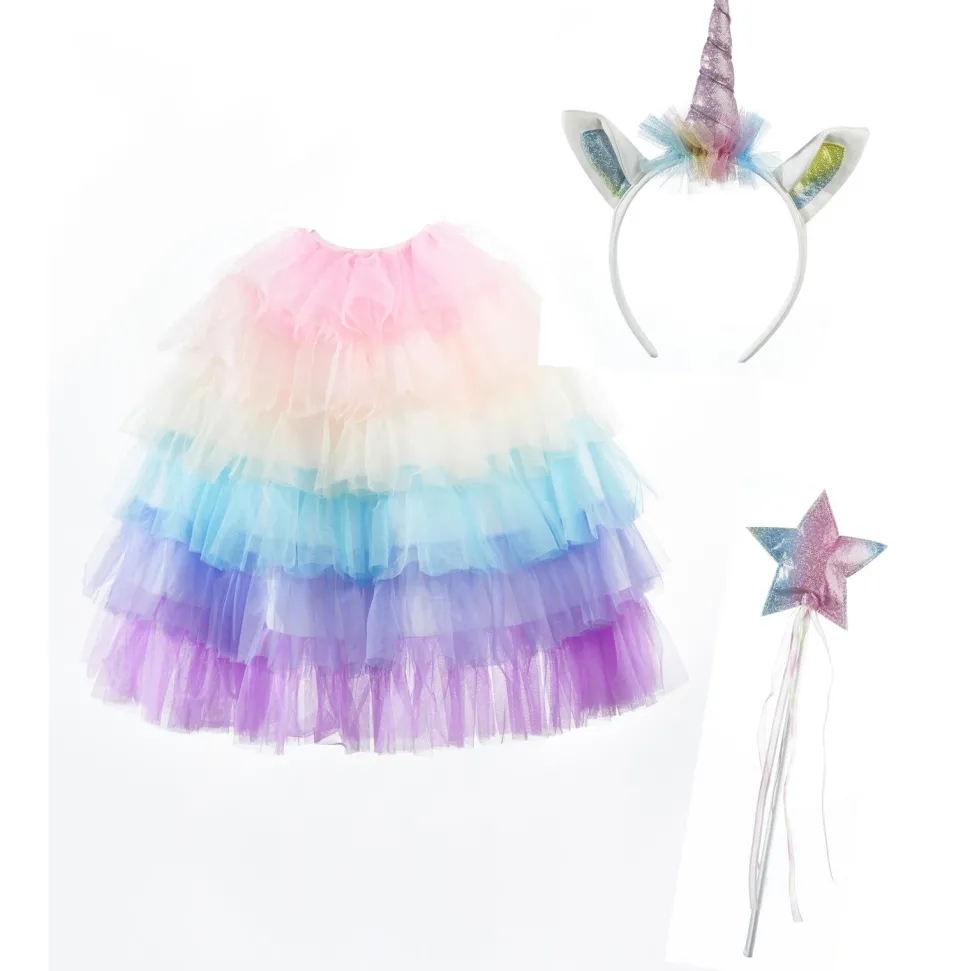 Set cape et accessoires licorne