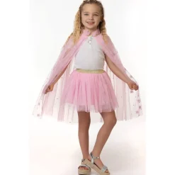 Set cape et tutu rose