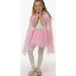 Set cape et tutu rose