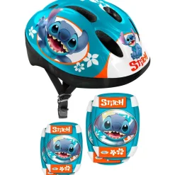 Set Casque, genouillères, coudières Stitch