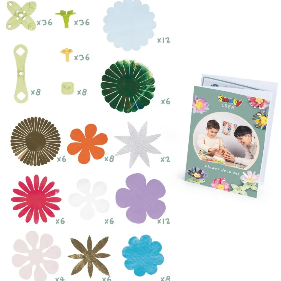 Set décoration aux fleurs - Smoby créa