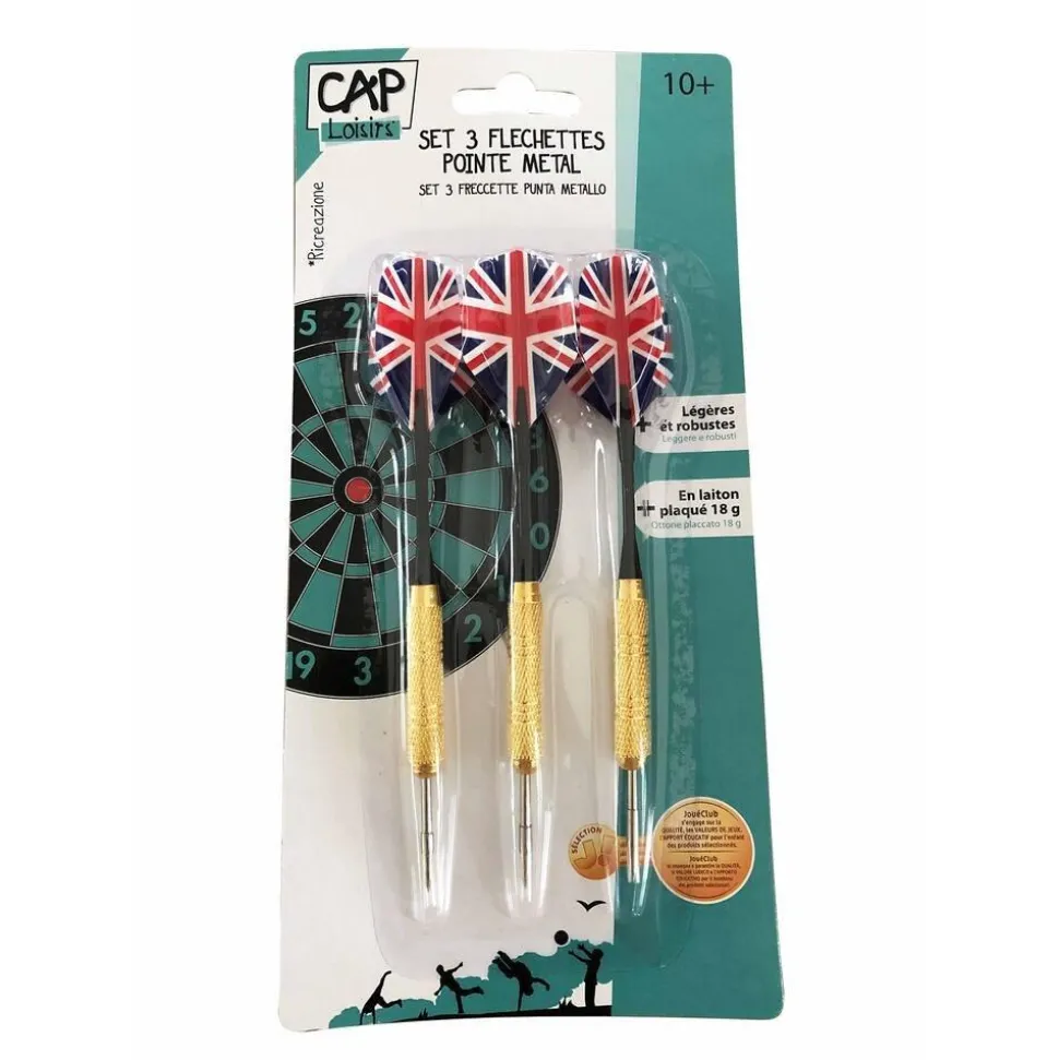 Set De 3 Fléchettes Légères Et Robustes Avec Pointe