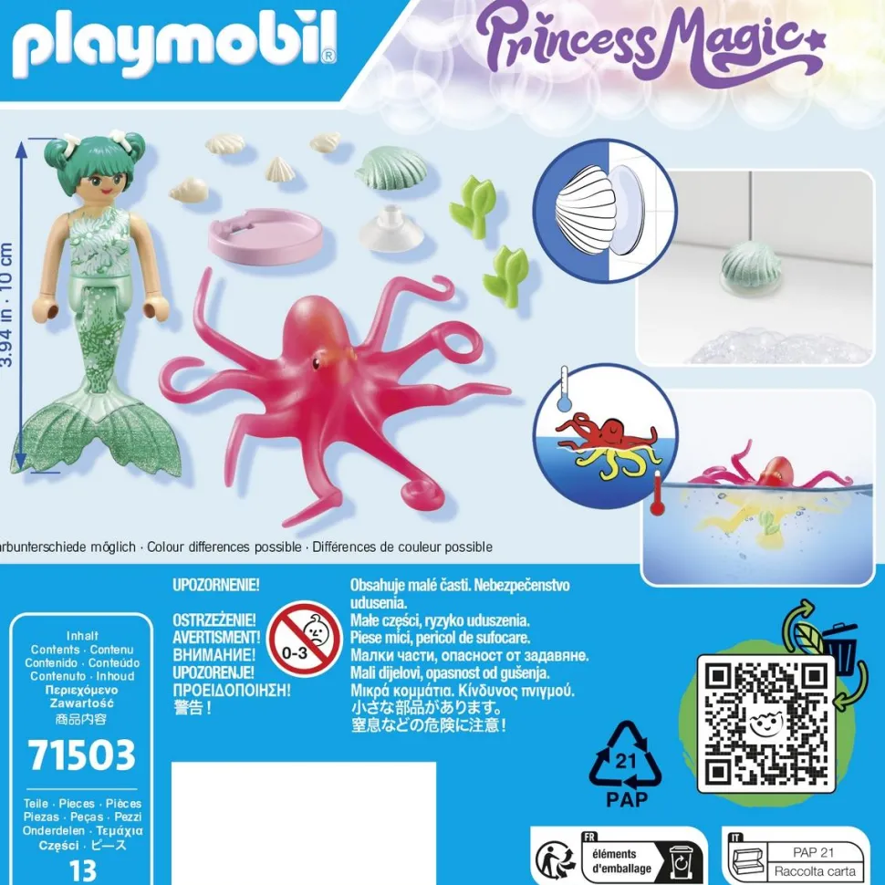 Sirène avec pieuvre Playmobil Princess Magic 71503