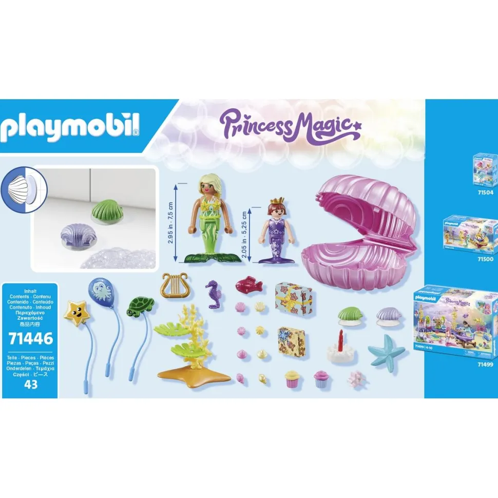 Sirènes et décorations de fête Playmobil Princess Magic 71446