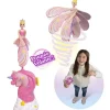 Sky dancers Poupée volante licorne Rainbow rose