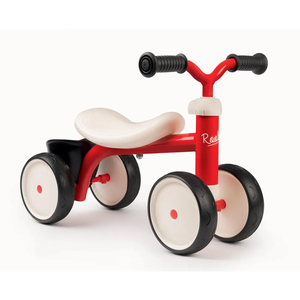 Smoby Porteur en métal Rookie Rouge