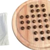 Solitaire En Bois Nom D'un Pion
