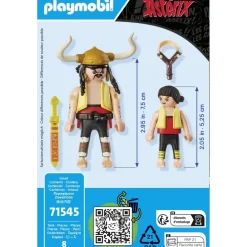 Soupalognon y Crouton et Pepe Playmobil Astérix 71545