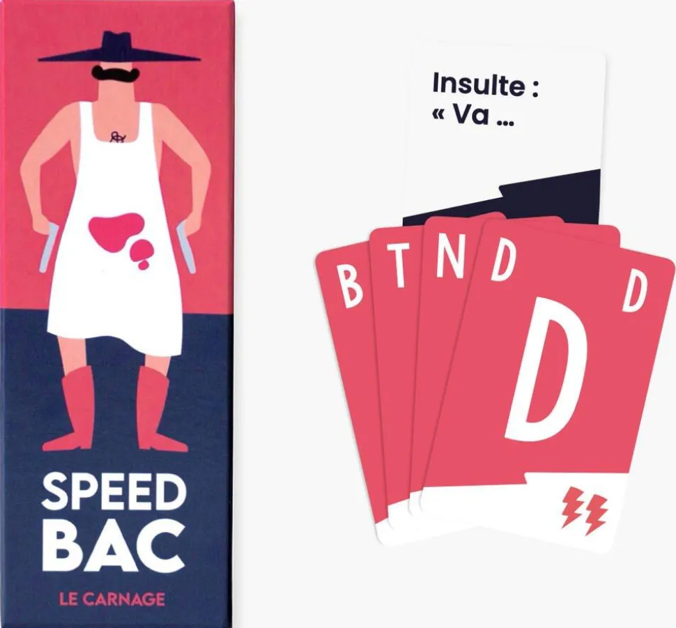 Speed Bac Rouge - Petit Bac pour les plus grands