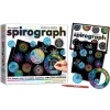 Spirograph multicolore et pailletté