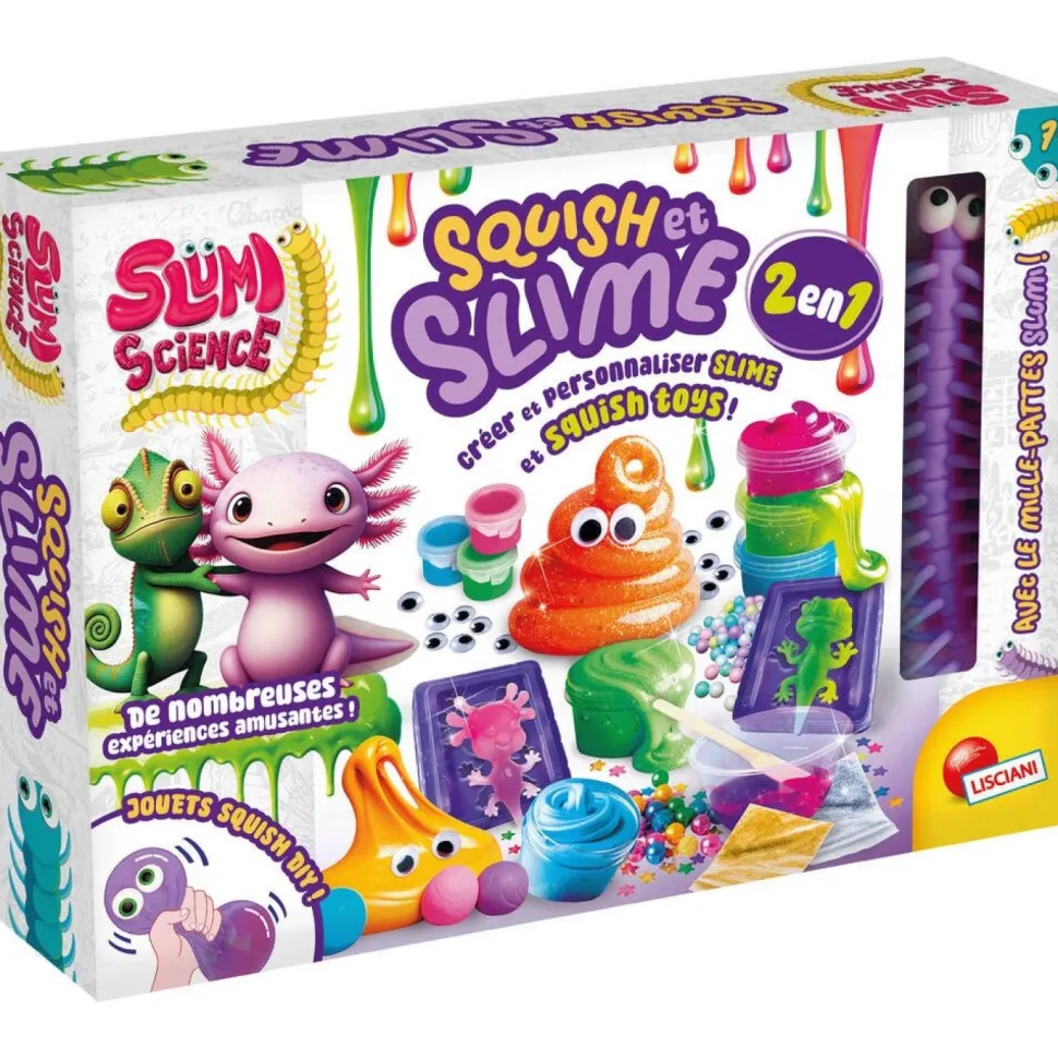 Squish et slime 2 en 1 - Slumi science