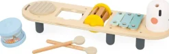 Stand D'éveil Sonore, Chenille Musicale Avec Maracas