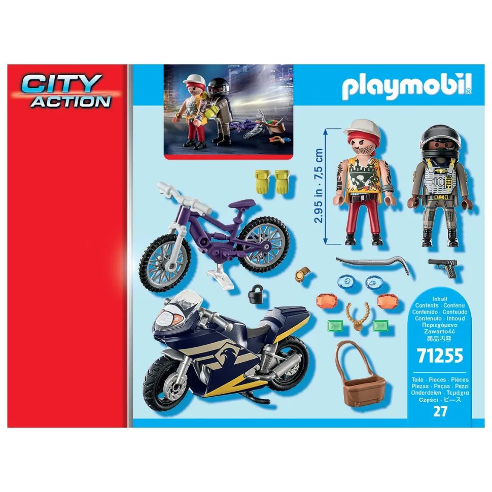 Starter Pack Agent et Voleur Playmobil City Action 71255