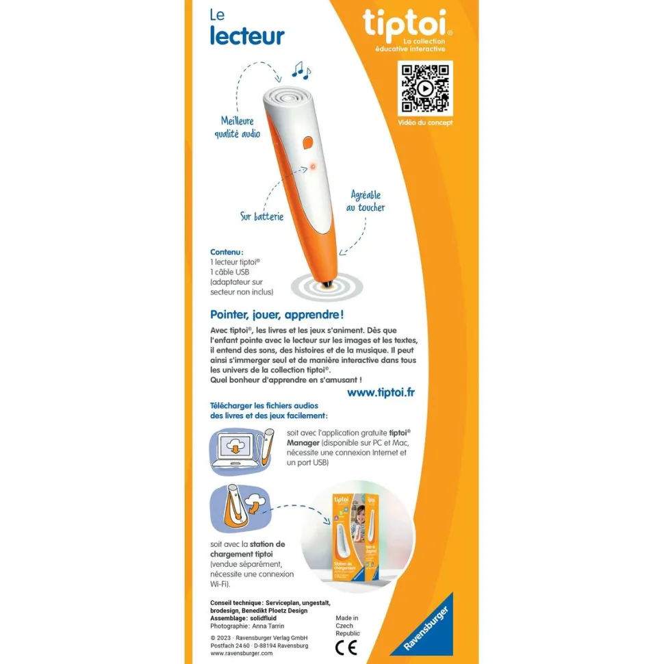 Stylo lecteur interactif - Tiptoi