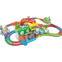 Super circuit train éducatif et Adam le train marchand Tut Tut Bolides