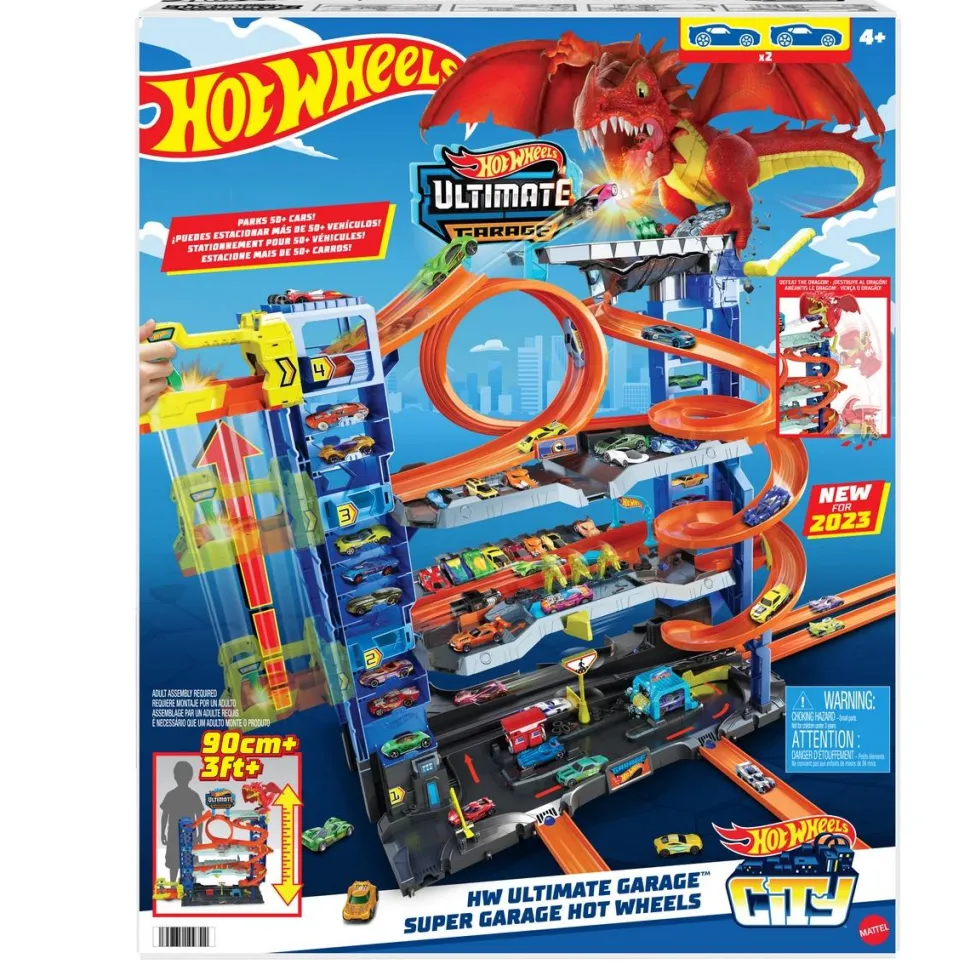 Super garage Dragon Hot wheels