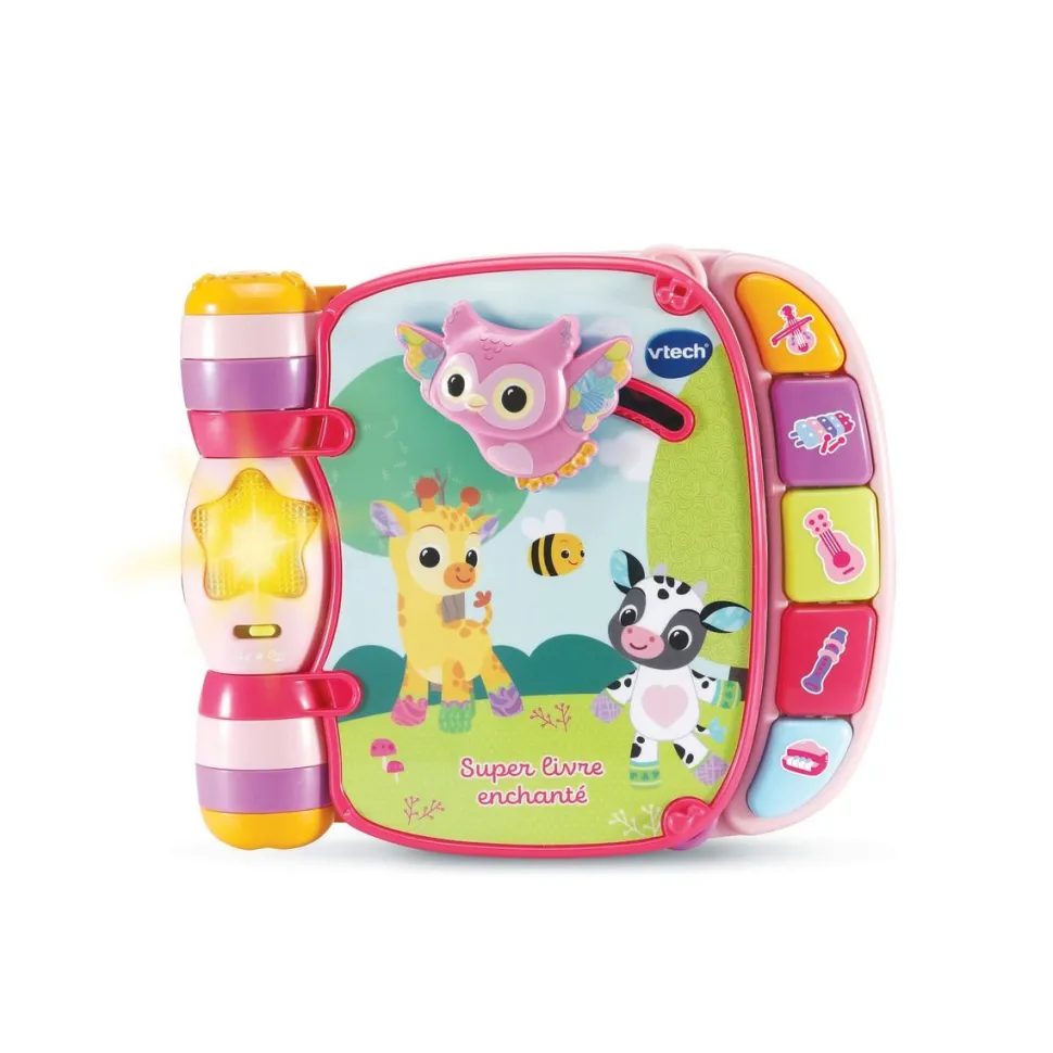 Super Livre Enchanté Baby Loulous Rose