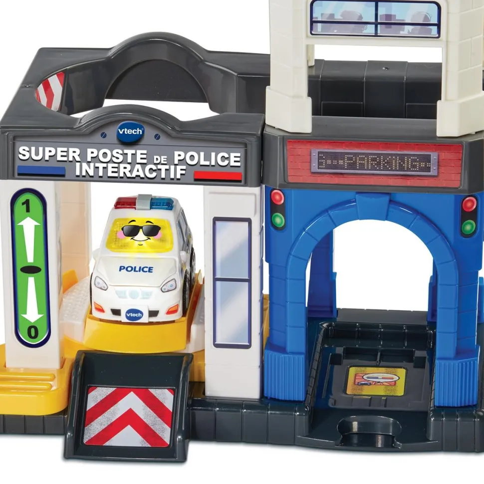 Super poste de police interactif Tut Tut Bolides série pro