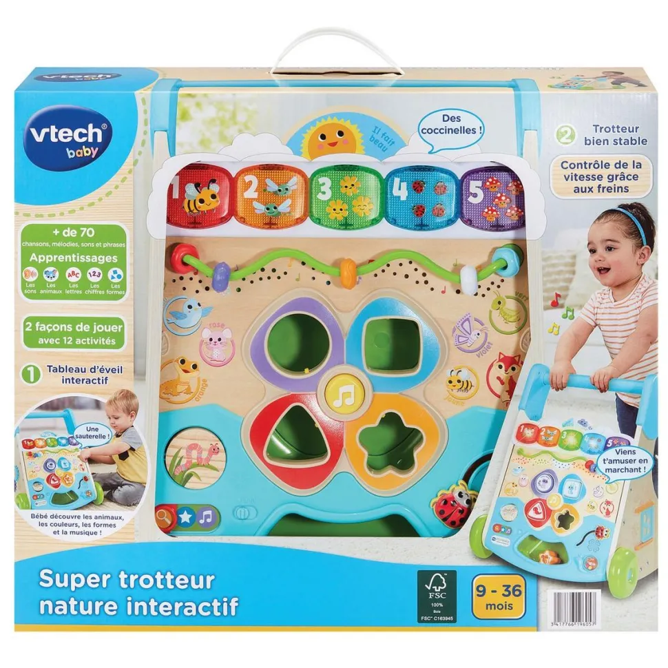 Super trotteur nature interactif