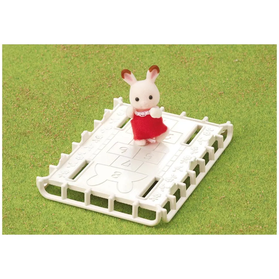 Sylvanian Families - Le monospace rose et set de pique-nique 5535