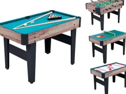 Table Multi-jeux En Bois 4 En 1