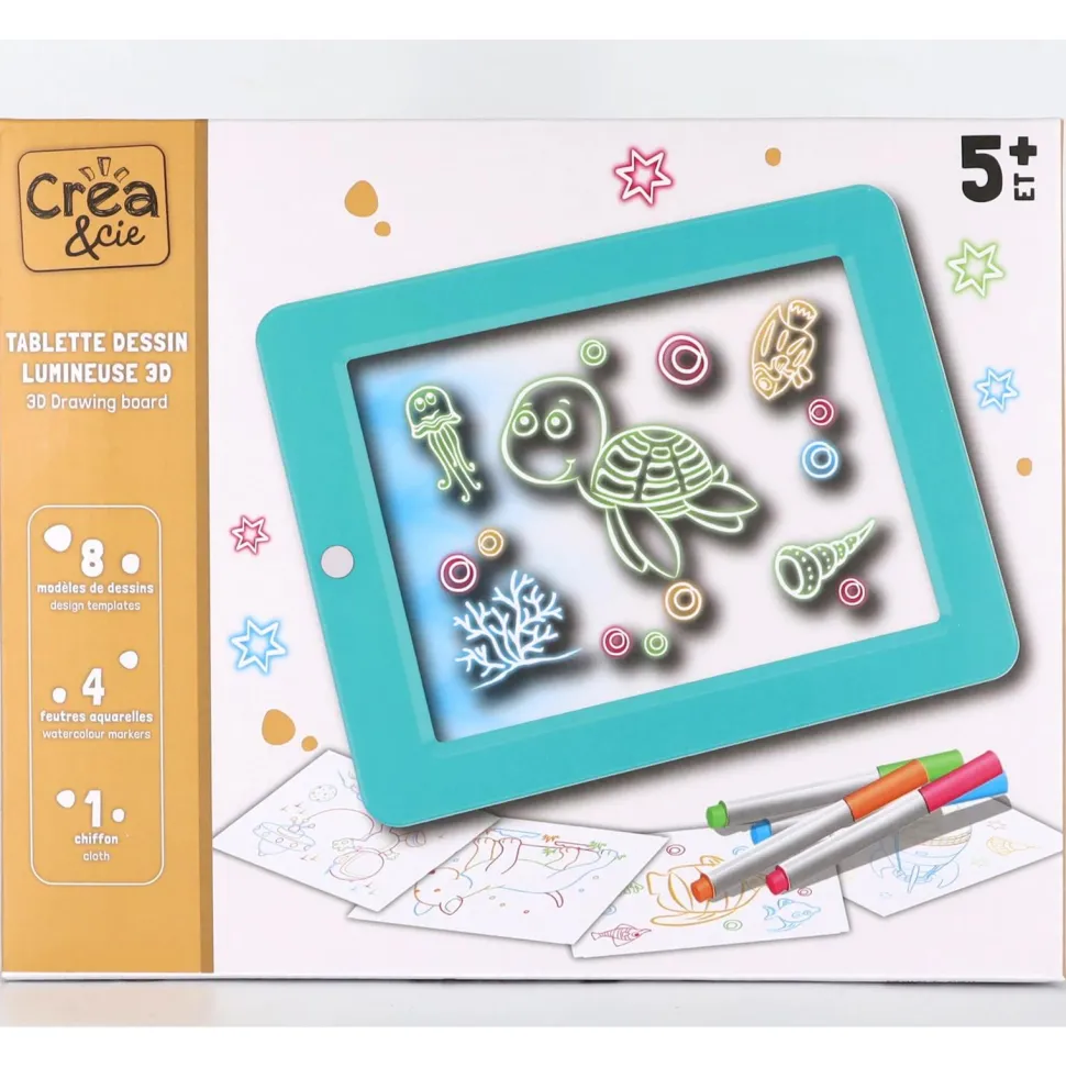 Tablette dessin lumineuse 3D