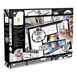 Tablette lumineuse et atelier Manga