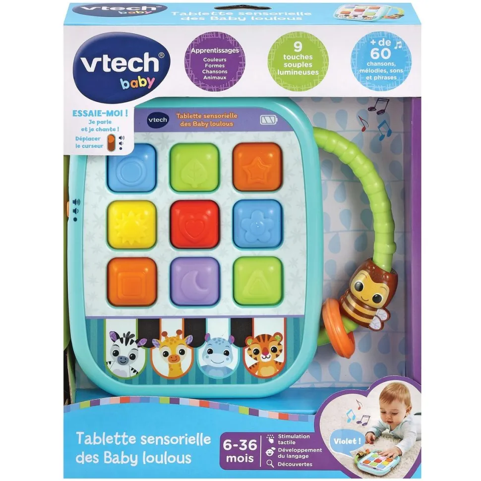 Tablette sensorielle des Baby loulous