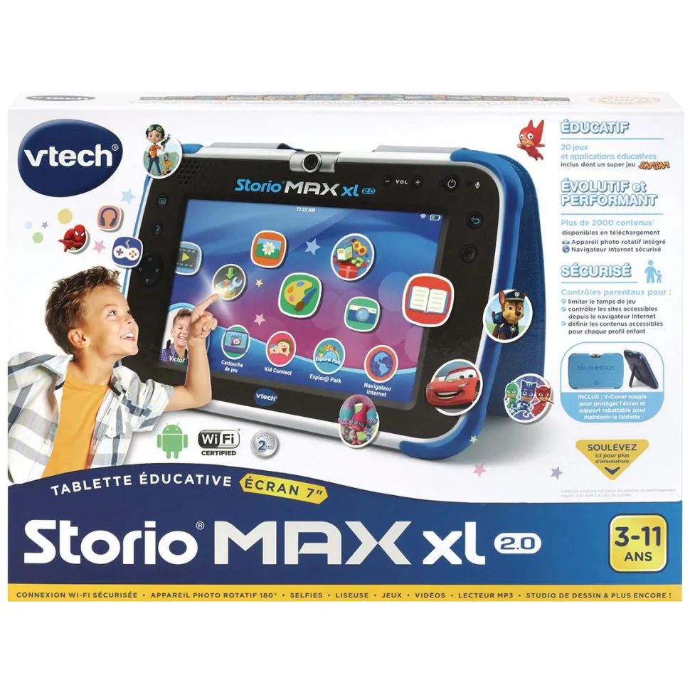 Tablette Storio Max XL 2.0 Bleue